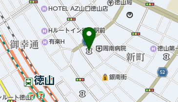 広島銀行徳山支店の地図画像