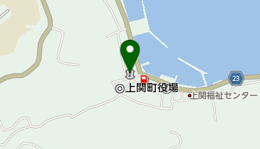 山口銀行上関支店の地図画像