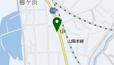 山口銀行櫛ヶ浜支店の地図画像