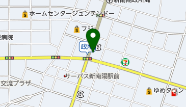 山口銀行富田支店の地図画像