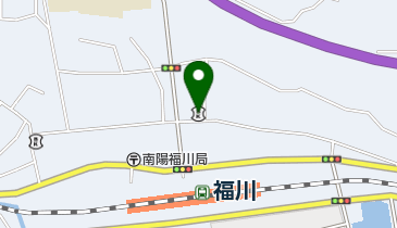 山口銀行福川支店の地図画像