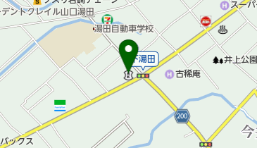 山口銀行湯田支店の地図画像