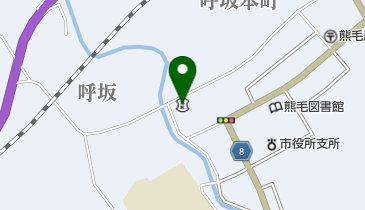 山口銀行呼坂支店の地図画像