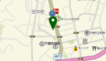 山口銀行唐戸支店の地図画像