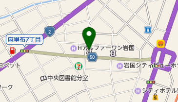 西中国信用金庫岩国中央支店の地図画像