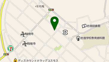 西中国信用金庫岩国支店の地図画像