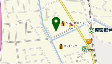 西中国信用金庫かじくり支店の地図画像