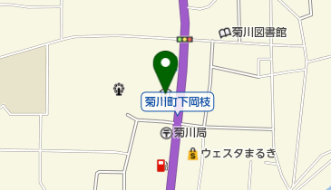 西中国信用金庫菊川支店の地図画像