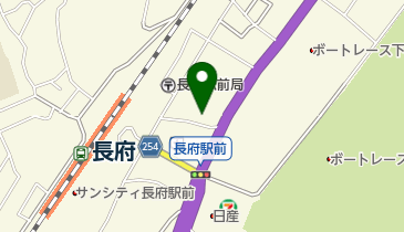 西中国信用金庫長府駅前支店の地図画像