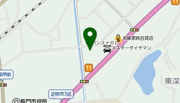 萩山口信用金庫長門支店の地図画像