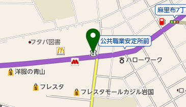 東山口信用金庫岩国支店の地図画像