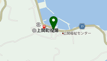 東山口信用金庫上関支店の地図画像