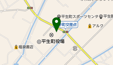 東山口信用金庫平生支店の地図画像