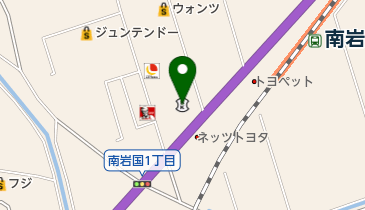 東山口信用金庫南岩国支店の地図画像