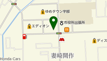 西中国信用金庫西宇部支店の地図画像