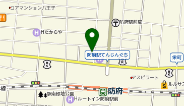 東山口信用金庫防府駅前支店の地図画像