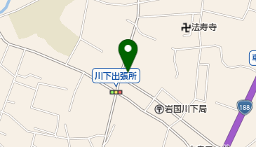 JA山口県川下支所の地図画像