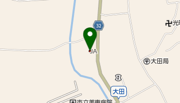 JA山口県美東支所の地図画像