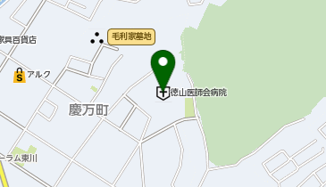 地域医療支援病院オープンシステム徳山医師会病院の地図画像