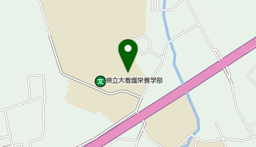 山口県立大学の地図画像