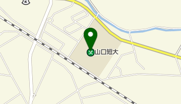 私立山口短期大学の地図画像