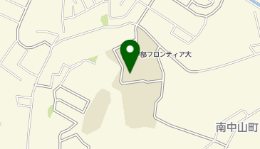 私立宇部フロンティア大学短期大学部の地図画像