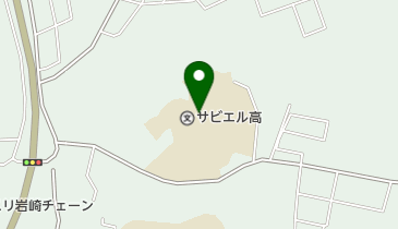 私立サビエル高校の地図画像