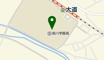 私立高川学園高校の地図画像