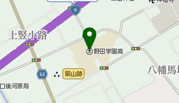 私立野田学園高校の地図画像