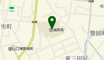 私立誠英高校の地図画像