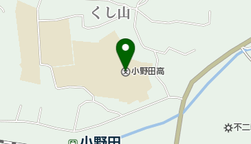 山口県立小野田高校の地図画像