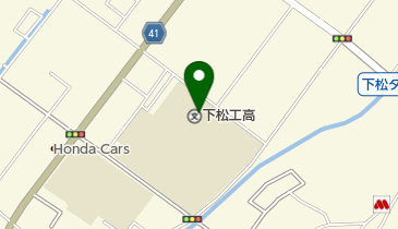 山口県立下松工業高校の地図画像