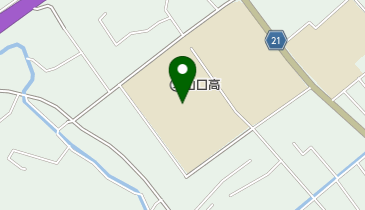 山口県立山口高校の地図画像