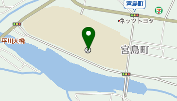 山口県立山口中央高校の地図画像