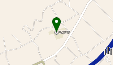 私立松陰高校の地図画像