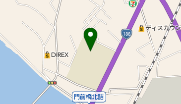 岩国市立川下中学校の地図画像