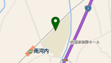 岩国市立岩国西中学校の地図画像