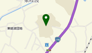 宇部市立東岐波中学校の地図画像