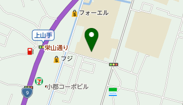 山口市立小郡中学校の地図画像