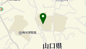 下関市立名陵中学校の地図画像