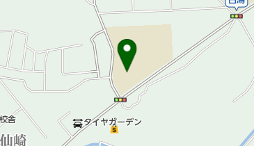 長門市立仙崎中学校の地図画像