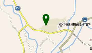 岩国市立本郷中学校の地図画像