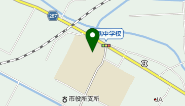 長門市立三隅中学校の地図画像