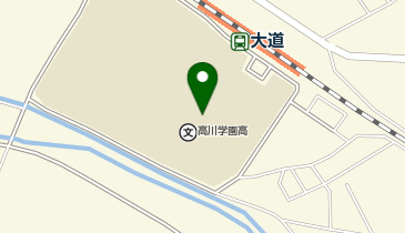 私立高川学園中学校の地図画像
