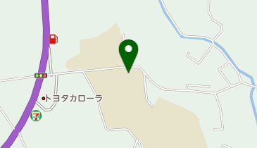 長門市立深川小学校の地図画像