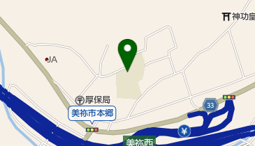 美祢市立厚保小学校の地図画像