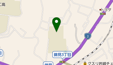 山口県立岩国総合支援学校の地図画像