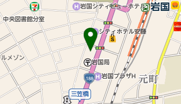 岩国YMCA保健看護専門学校の地図画像