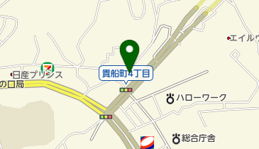 下関理容美容専門学校の地図画像