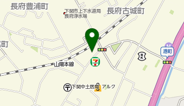 KATEKYO学院下関長府校の地図画像